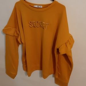 Mango Sweater Mustard